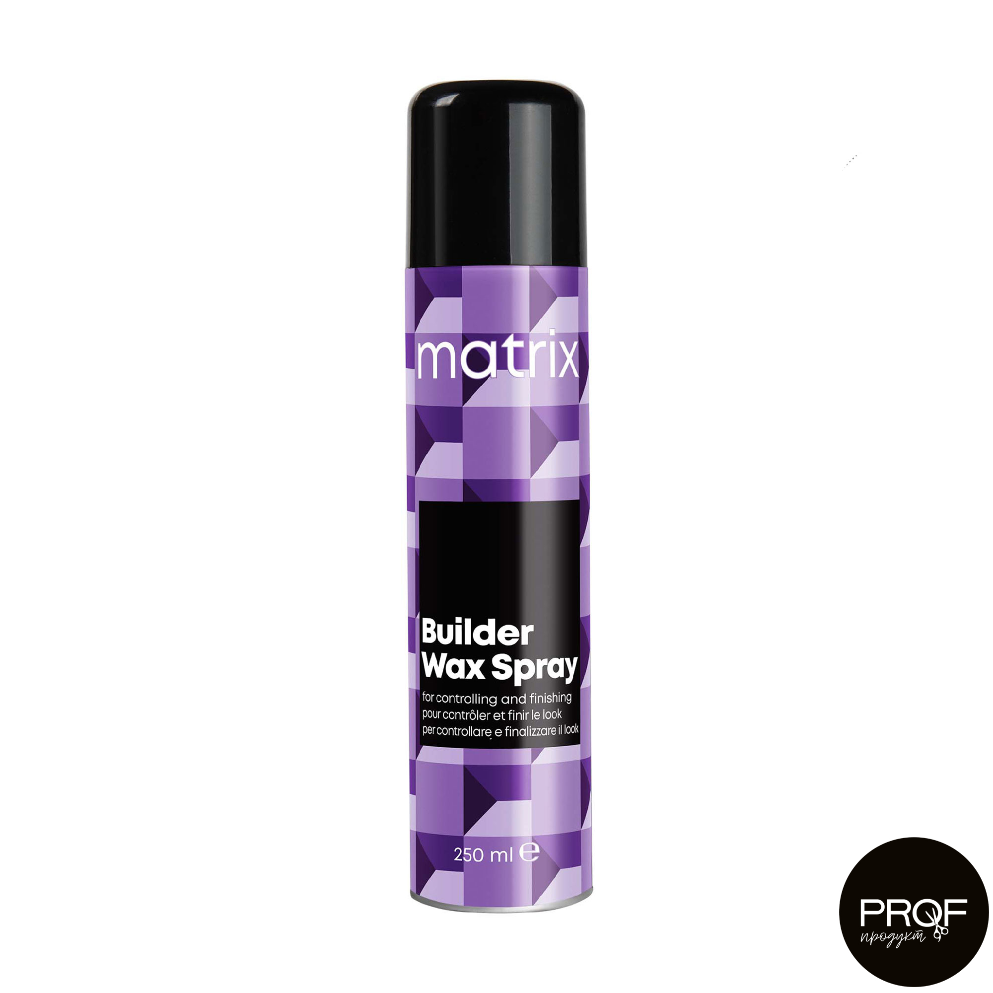 Фінішний віск-спрей Matrix Builder Wax Spray для контролю та моделювання зачіски, 250 мл